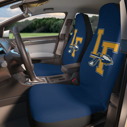 Blue/Gold Car Seat Covers