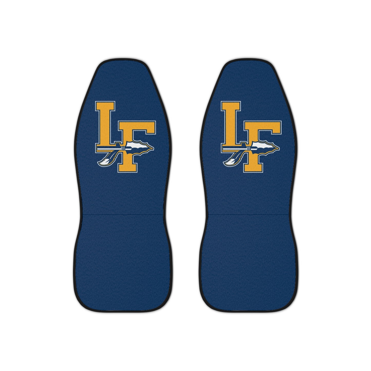 Blue/Gold Car Seat Covers